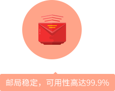 郵局穩(wěn)定，可用性高達99.9%